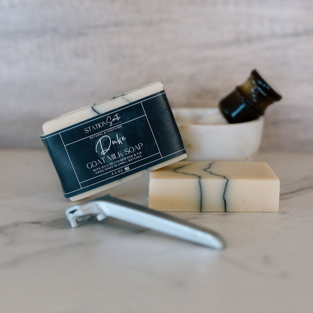 with oils of Cedarwood and Fir
